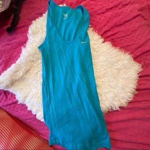 Nike blue tank gently worn